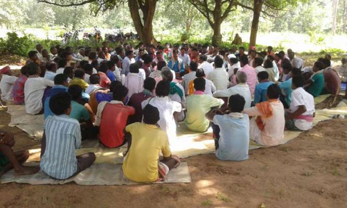 Sunabedha-Tribal-People-Protested-State-Govt-Aajira-Odisha