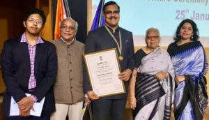 IRS-Officer-Satyajit-Mohanty-Awarded-Aajira-Odisha